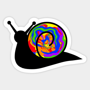 Snod LGBTQ Black Sticker